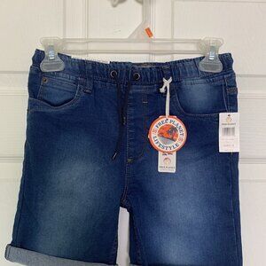 Free Planet Stretch Knit Denim Shorts-Slim Fit-Comfort Fit-Girl's Size 6 NEW